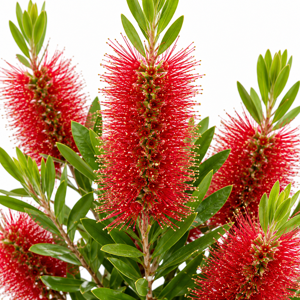 Detalle flores Callistemon